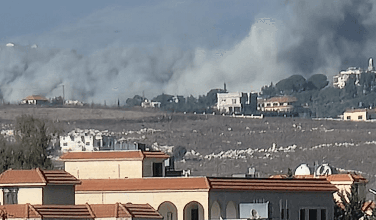 تفجير منازل جنوب لبنان وتدمير أنفاق لحزب الله في مجدل زون