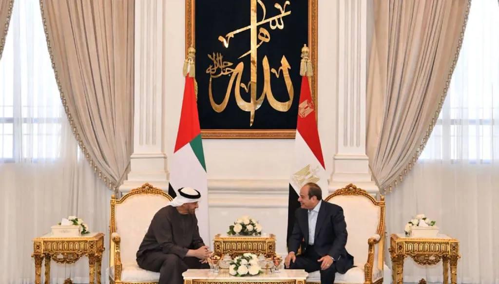 لقاء السيسي ومحمد بن زايد في العلمين... رسائل تنسيق وسط عواصف المنطقة