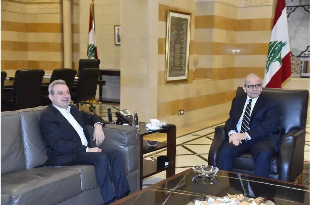 الرئيس نواف سلام يستقبل أبو فاعور ومسعد ووفدا من "الوطنيين الأحرار"