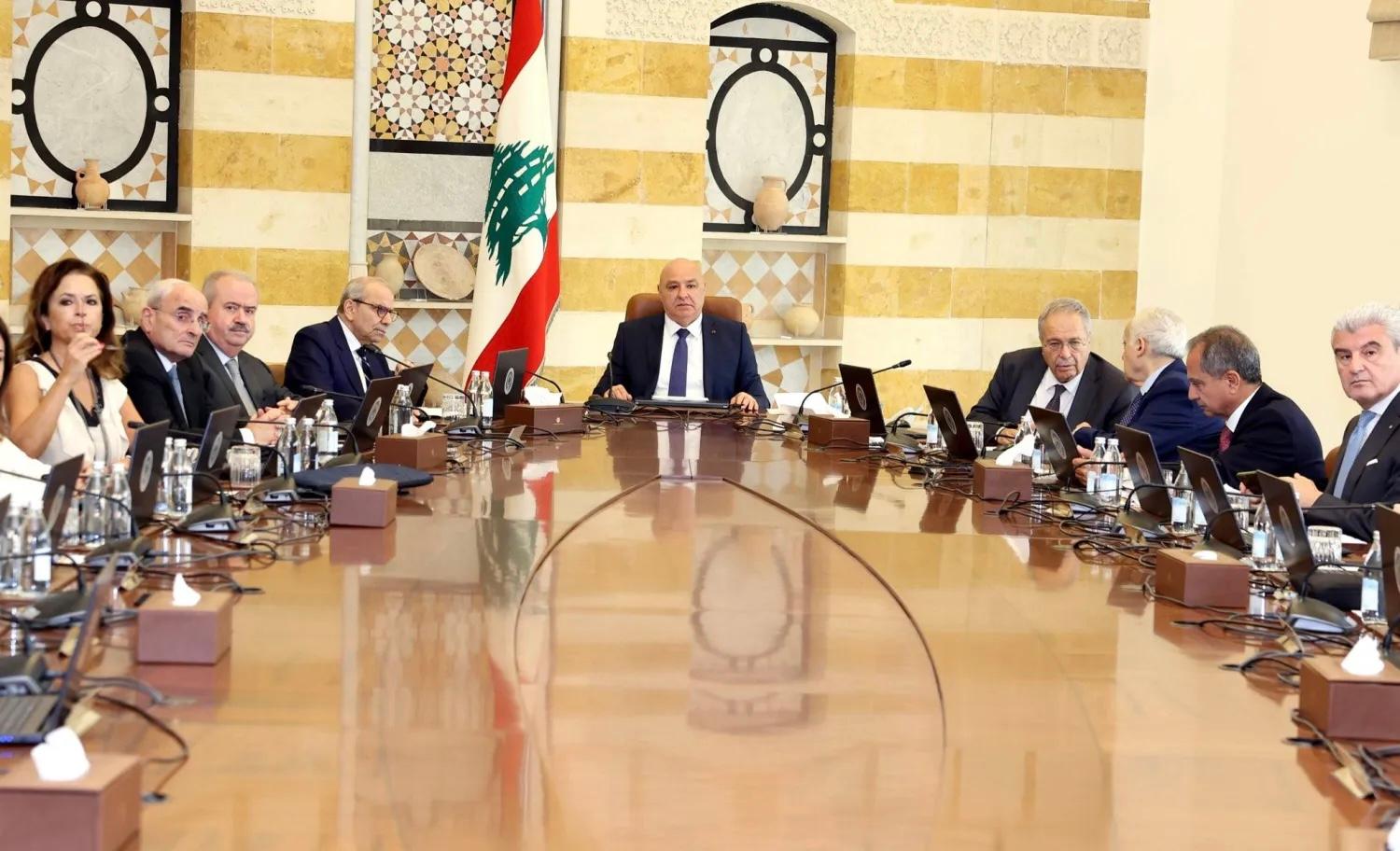 جلسة لمجلس الوزراء في بعبدا.. اقرار سلسلة تعيينات وتقسيط المفعول الرجعي للرواتب