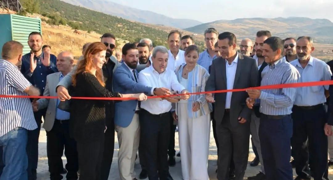 أبو فاعور في تدشين محطة الطاقة الشمسية لبئر بكيفا: علاج جذري لمشكلة المياه في منطقة راشيا قريباً
