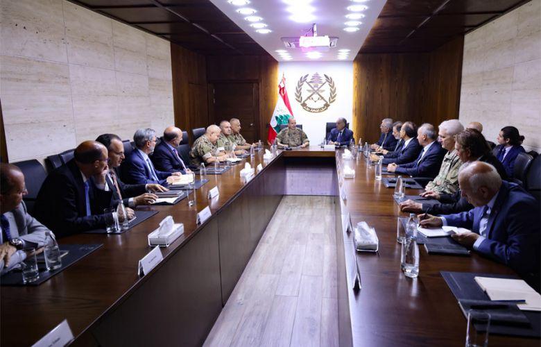 العماد رودولف هيكل يستقبل غبريال: الجيش ينفذ مهمات "الإطار" ضمن الإمكانات