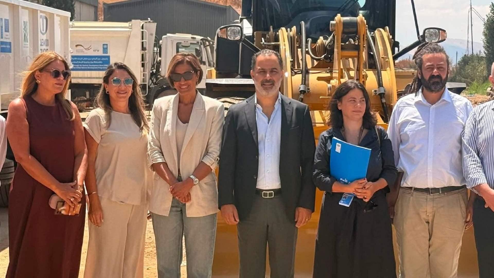 الوزيرة تمارة الزين من البقاع: تعزيز معامل الفرز والمطامر خطوة على طريق حل أزمة النفايات