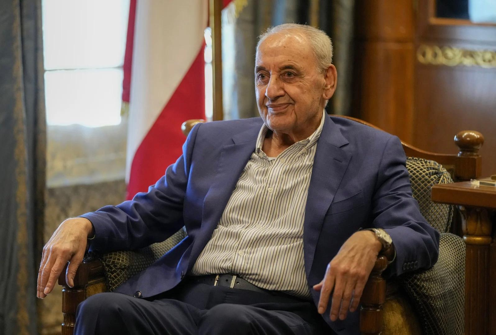 الرئيس بري: لست متفائلاً... التحرّك بلا قيمة... واتفاق الإطار طار!