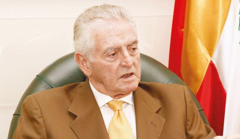“الأحرار" ينعي النائب السابق دوري شمعون.. اليكم مواعيد الجنازة والتعازي