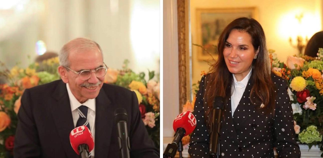 سفيرة لبنان ندى حمادة معوض تستضيف عشاءً مفصليًا في واشنطن بحضور سلام وكبار المسؤولين الأميركيين: لبنان حسم خياره ونعوّل على القيادة الأميركية لإنجاح الإطار الثلاثي