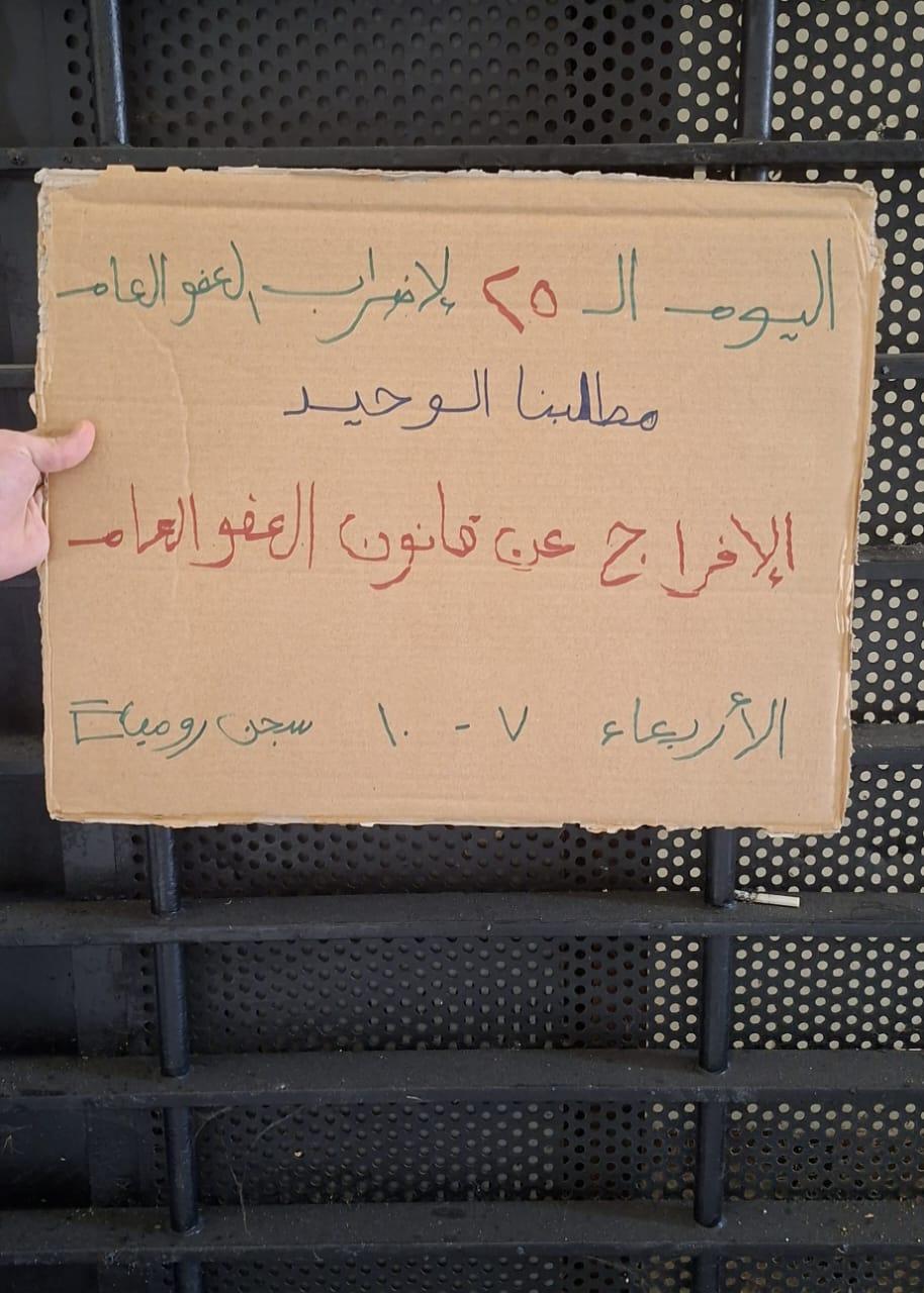 في اليوم الـ25 لإضراب السجون.. زيارة حقوقية لرومية و64 حالة حرجة بينها مسنّان في بعلبك
