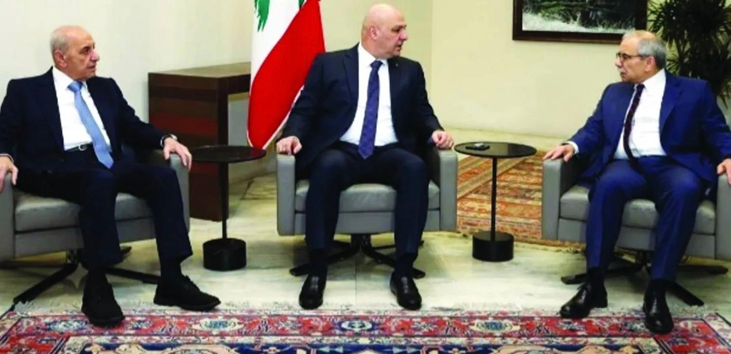نبيه بري: علاقتي بعون وسلام جيدة والتواصل مستمر مع الرئيسين