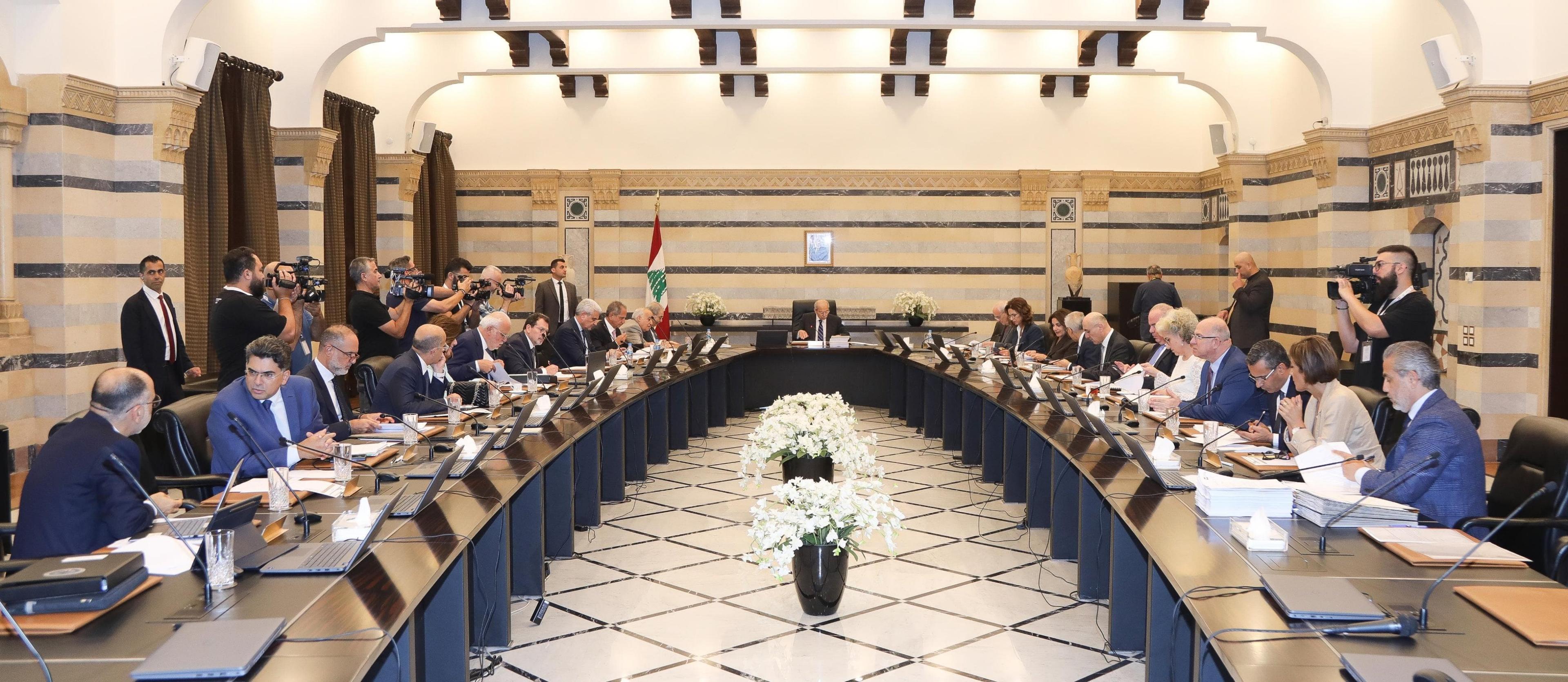 مجلس الوزراء:لا بت باحالة"المتفجرات" الى المجلس العدلي..والقوات تنسحب