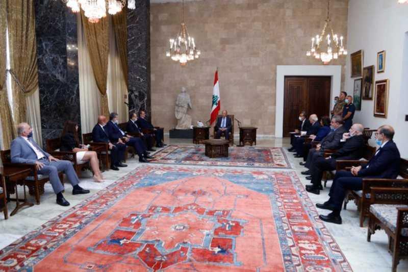  الرئيس عون يلتقي "تجار جونية وكسروان الفتوح": نعالج الأزمة وتدابير أمنية اضافية لوقف التهريب