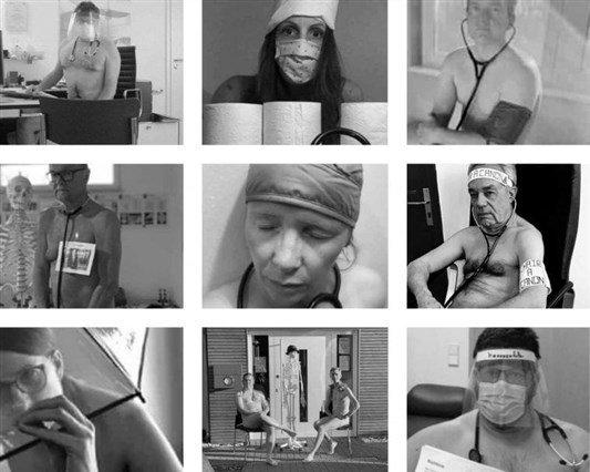 خلعوا ملابسهم من أجل الكمامات... أطباء ألمان يحتجّون على نقص أدوات الحماية