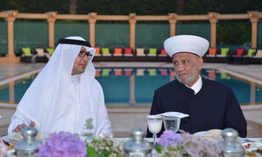 إفطار على شرف المفتي دريان..البخاري: دار الفتوى تعزز الوَحدَة الوَطَنِيَّة