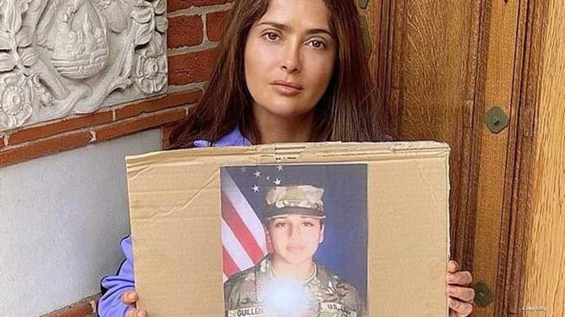 ستنشر صورها كل يوم.. سلمى حايك تبحث عن مجندة أميركية تعرضت للتحرش