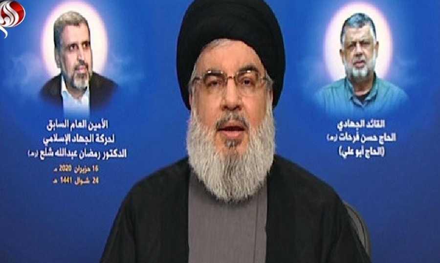 نصرالله: بين خيار القتل بالسلاح أو الجوع سيبقى سلاحنا في أيدينا وقانون قيصر يؤذي اللبنانيين