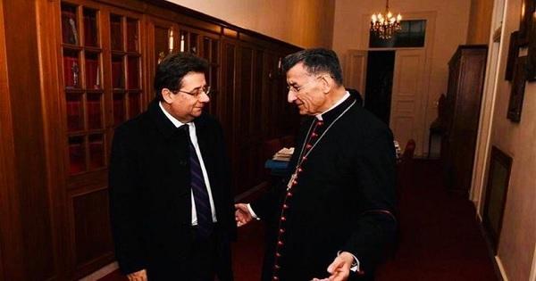 كنعان زار الراعي معايدا: للاسراع بتشكيل الحكومة وفقا لمعايير الاستقلالية والكفاءة