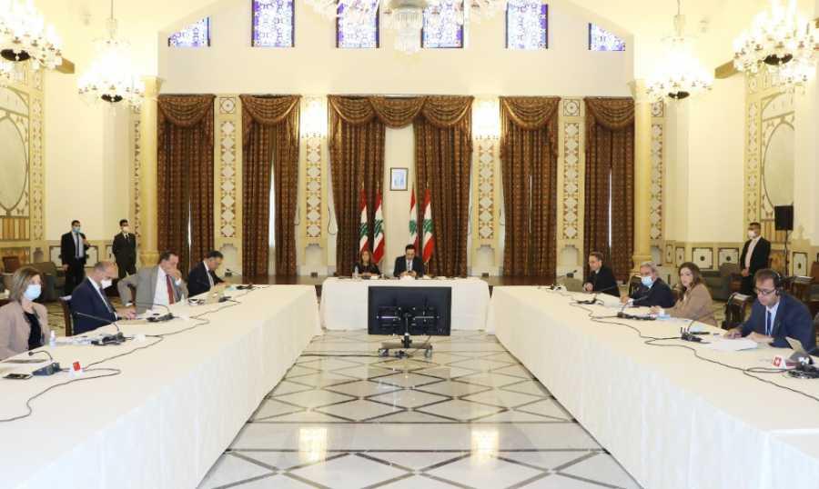 أولويات الحكومة الإنمائية في اجتماع في السراي.. دياب: نُعوّل على دعم المجتمع الدولي المستمر