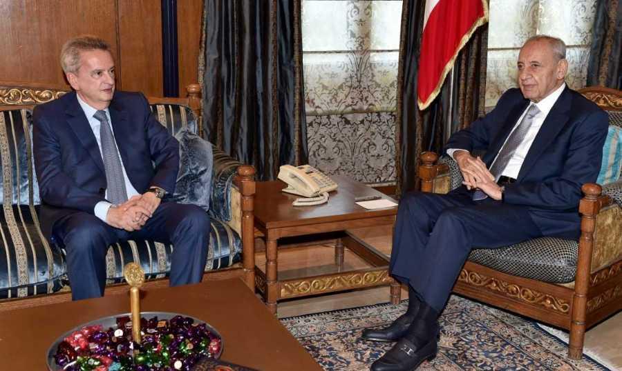 بري يبحث وسلامة الوضعين المالي والنقدي ويطلع من ابراهيم على أجواء زيارته لسوريا