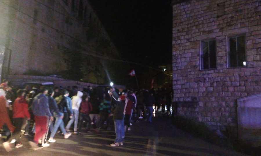 وقفة احتجاجية على الأوضاع المعيشية في سرايا حاصبيا