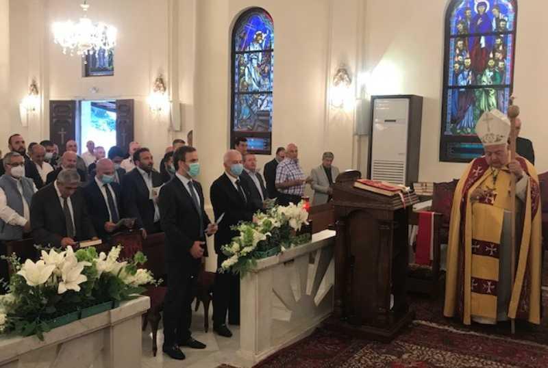 بو جودة يرأس قداسا لراحة نفس المطران بشارة