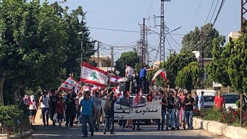 مسيرة من مرجعيون إلى القليعة رفضاً للغلاء