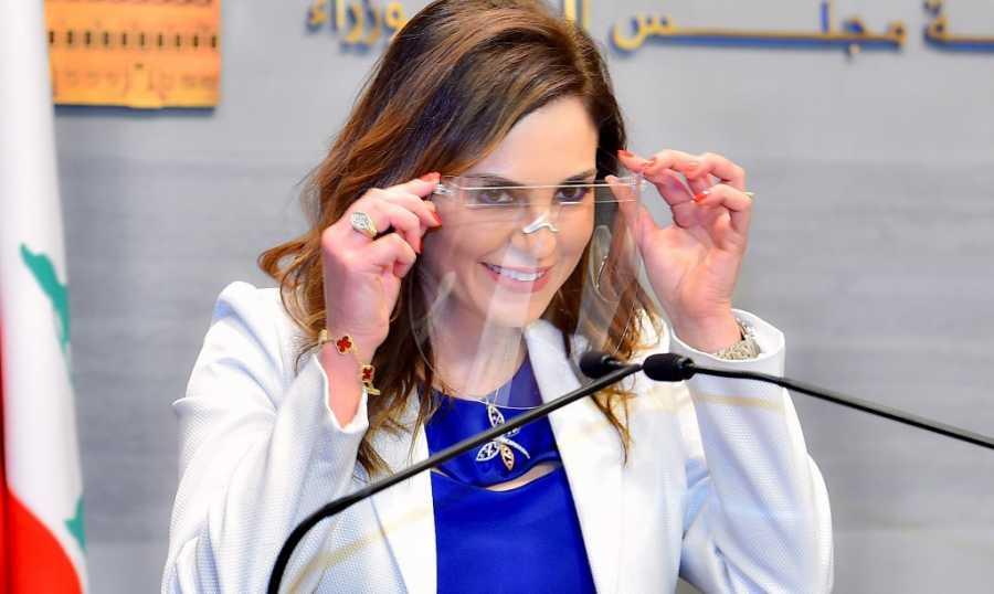 وزيرة الإعلام نقلا عن دياب: لبنان ضمن السقف الجيّد لانتشار كورونا.. ولوجوب تسهيل التحويلات