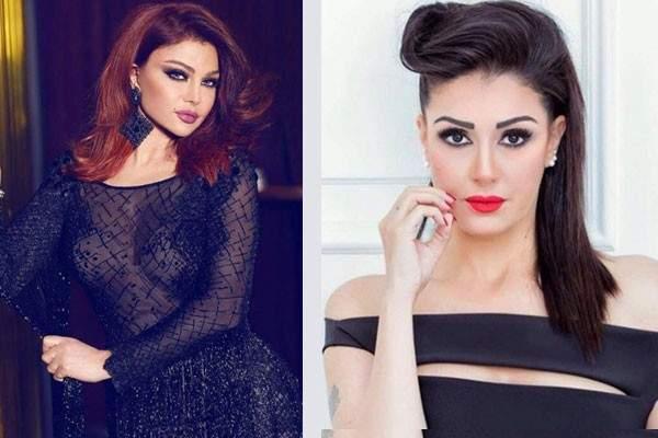 غادة عبد الرازق تشيد بإطلالة هيفا وهبي 