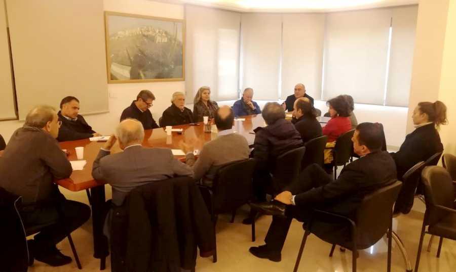لقاء سيدة الجبل رفض مواقف قبلان وأمل زوال الإحتلال الإيراني