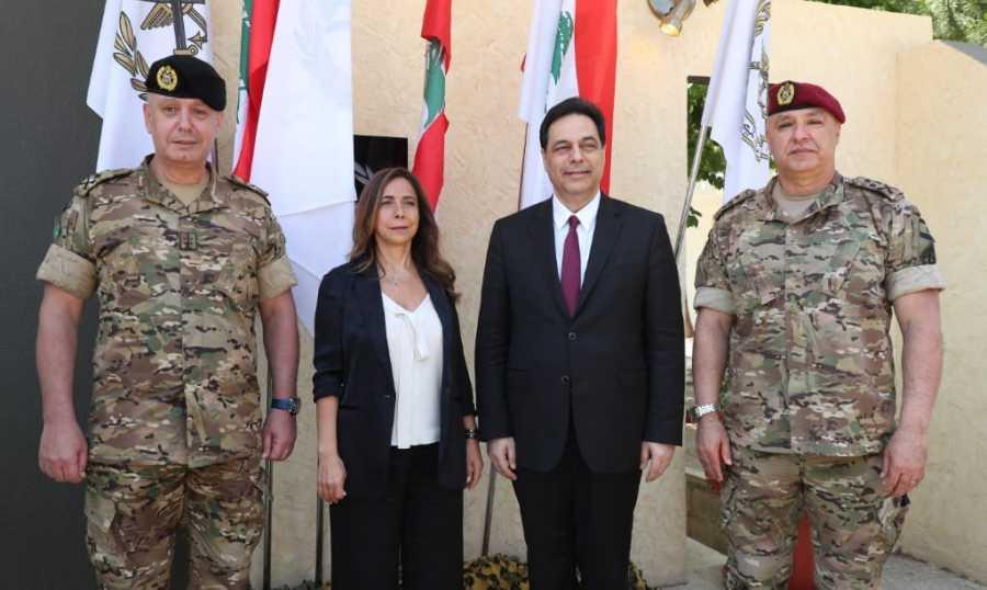 دياب يتفقد ثكنة بنوا بركات ويزور قيادة "اليونيفل" متمسكون بالـ1701 وعلى الأمم المتحدة فرض تطبيقه على إسرائيل