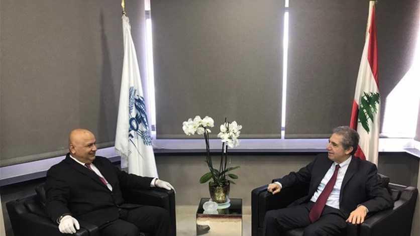 وزني اجتمع بالمدير الإقليمي لدائرة المشرق في البنك الدولي