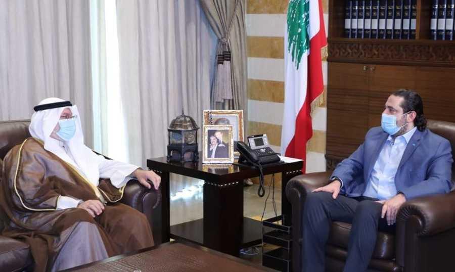الحريري عرض الاوضاع مع سفراء