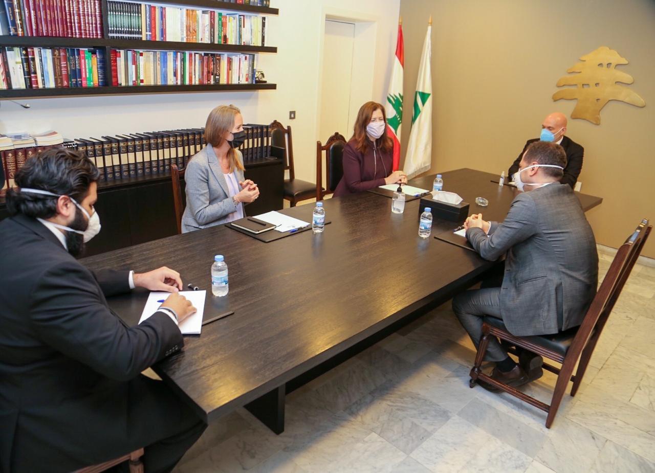  النائب سامي الجميل عرض المستجدات مع شيا وكوبيتش