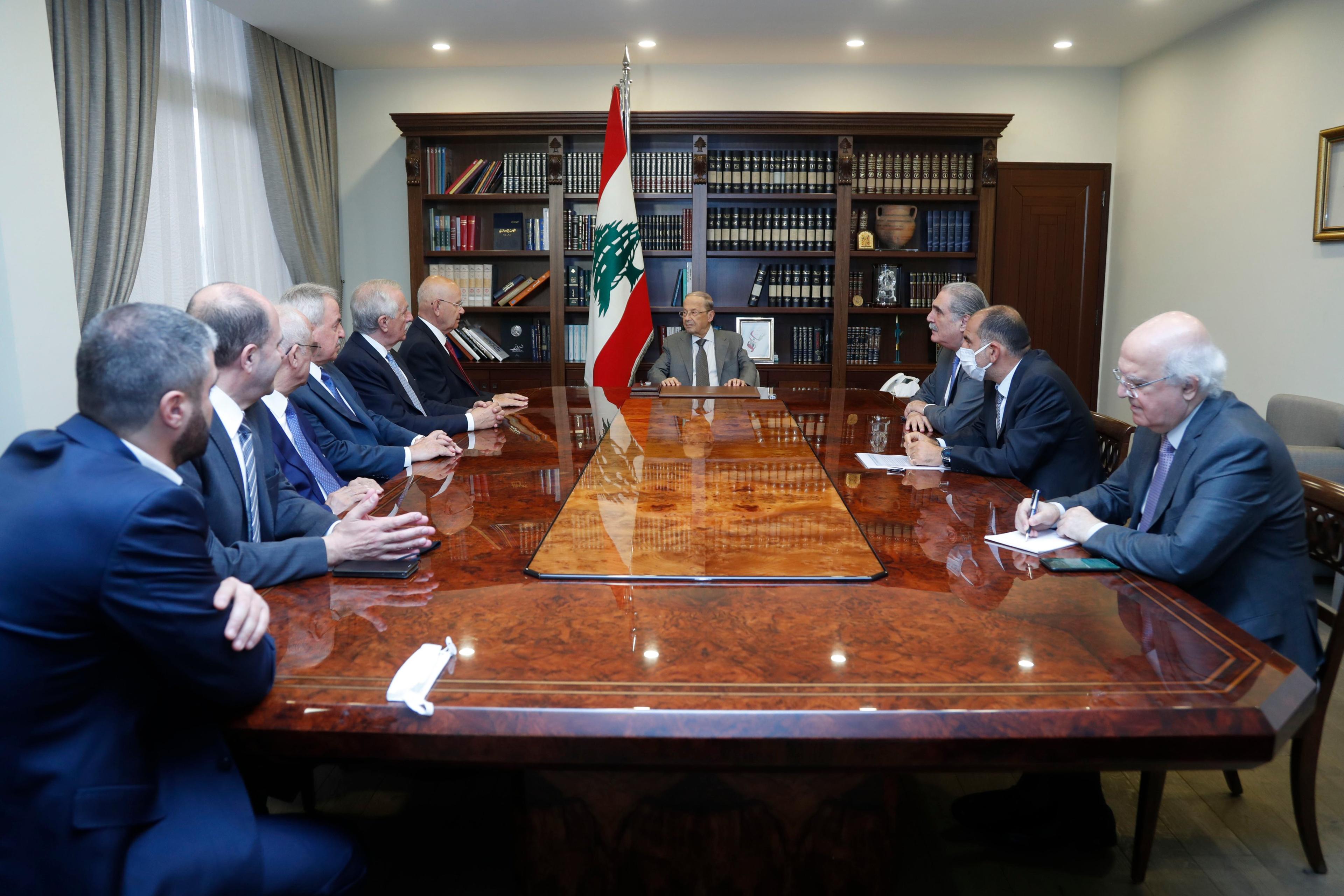 عون أعطى توجيهاته بالإسراع في صيانة طريق ضهر البيدر