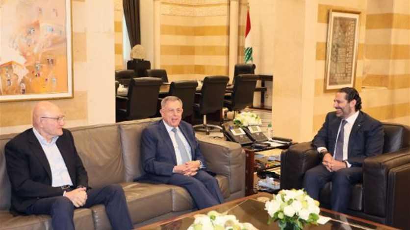 الحريري يجتمع برؤساء الحكومات السابقين