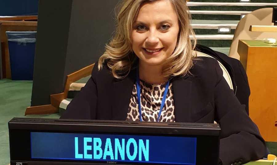 كلودين عون بحثت مع حتي في إجلاء أولاد وأزواج اللبنانيات المتأهلات من أجانب
