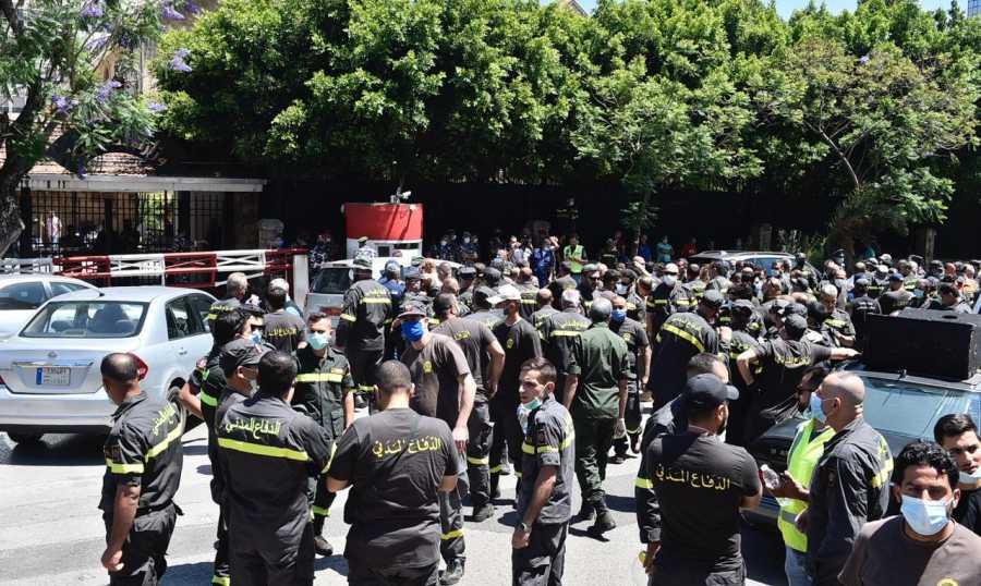 مطالب باقرار تثبيتهم.."الدفاع المدني": ليستعد المتطوّعون لأي تحرك تصعيدي