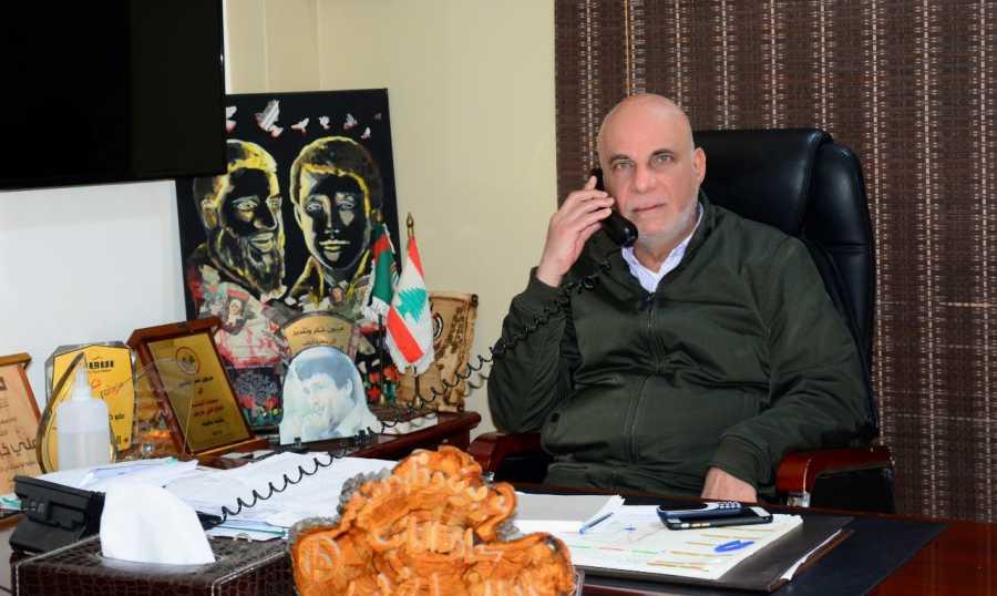 خريس يهنىء أبرص والحاج بالفصح: قيامة لبنان بوحدته