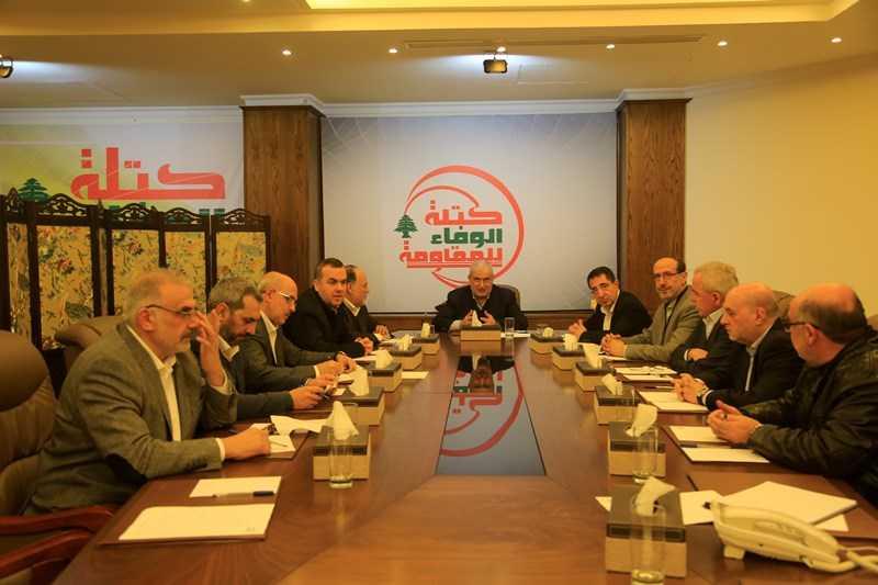 الوفاء للمقاومة: وضع حد لتقلبات الدولار وتمكين الناس من استعادة أموالهم المنهوبة او المهربة انجازات ملحة