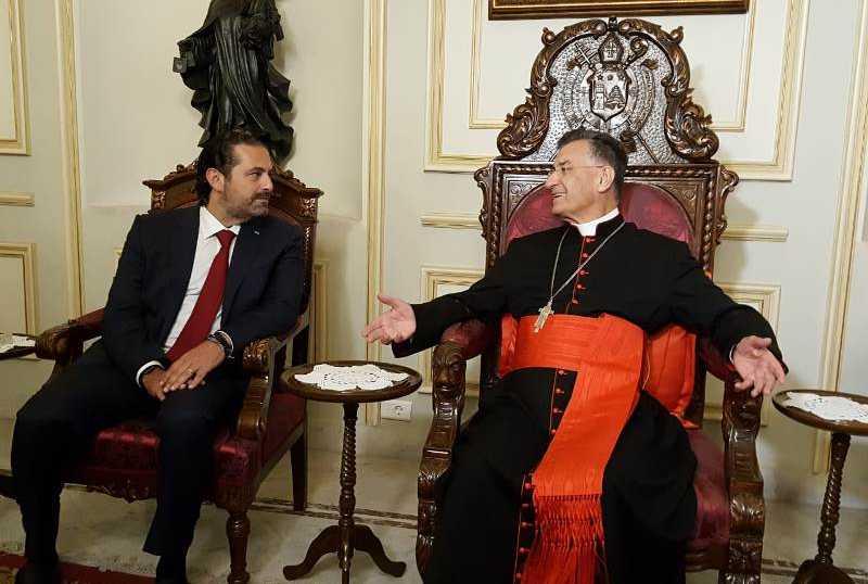 الحريري من بكركي: لبنان يدفع أثمانا اقليمية ويمر في أسوأ وضع اقتصادي السنيورة: كلام الراعي يكمل طريقا شقه أسلافه من البطاركة الكبار