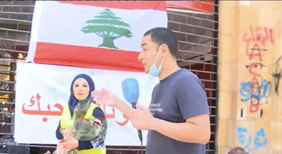 ورود "ثورية" لاصحاب المحال المتضررة