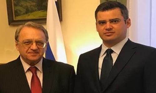 بوغدانوف إستقبل طوني فرنجية.. تأكيد على وحدة واستقلال وسيادة لبنان الصديق