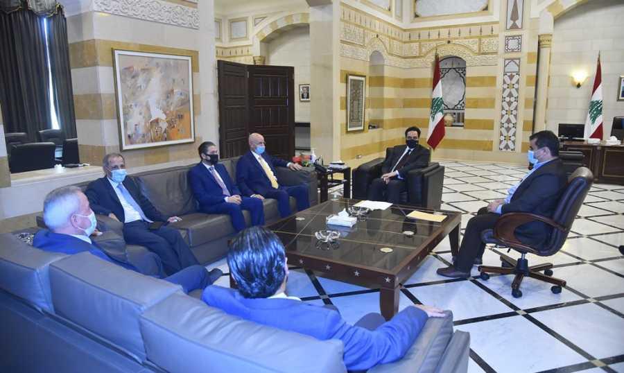دياب يلتقي "اللقاء التشاوري" كرامي: لا حكومة في الافق