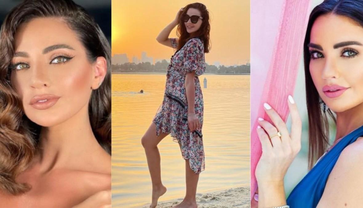 داليدا خليل بأبهى الأزياء الصيفيّة وألوانها الرّائجة