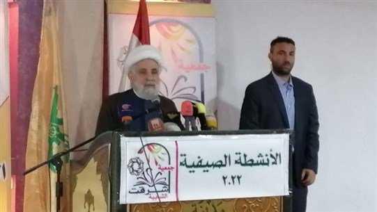 نعيم قاسم: لا لحكومة تصفية حسابات