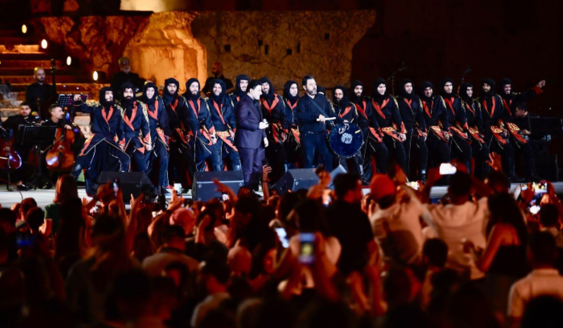 ملحم زين أضاء ليالي مهرجان بعلبك بحضوره المتألق
