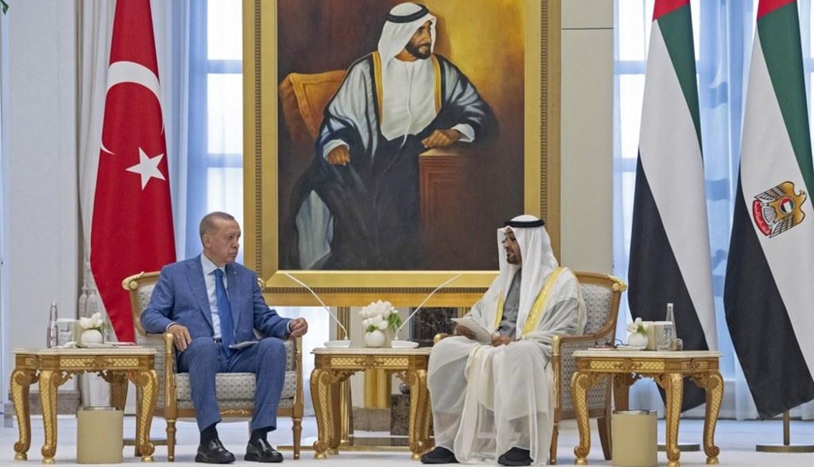 الإمارات وتركيا توقّعان اتفاقات بقيمة 50.7 مليار دولار