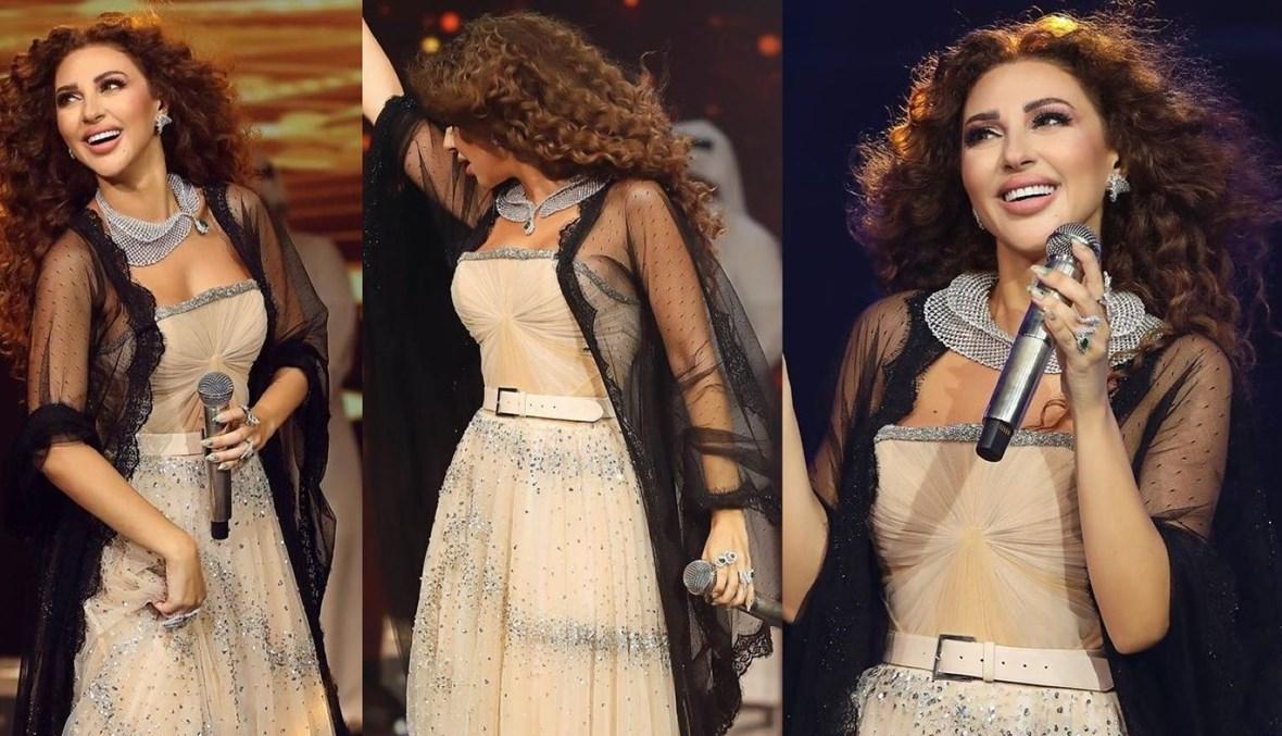 إطلالة ميريام فارس في عمان... ثوب جميل ولكن!