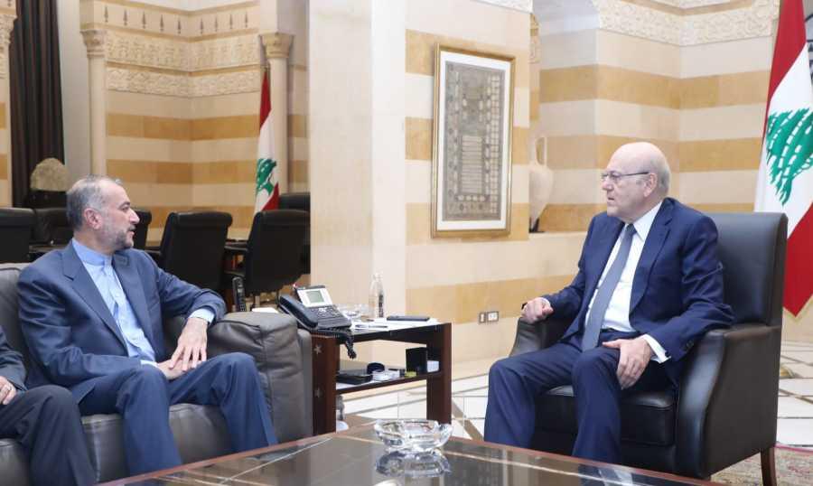 عبداللهيان يجول على المسؤولين: جرائم الحرب ضد فلسطين وغزة ستلقى ردًّا