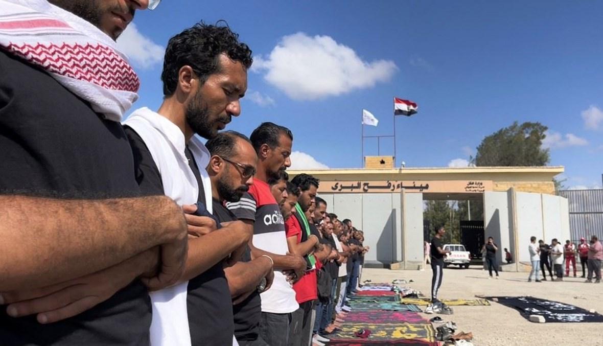 مساعٍ دولية لفتح معبر رفح اليوم... الفلسطينيون يأملون في وصول المساعدات لفكّ الحصار عن غزّة