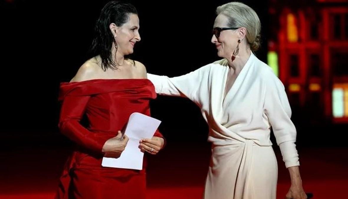 مهرجان كان: بكاء ولحظات مؤثّرة في تكريم ميريل ستريب (فيديو)