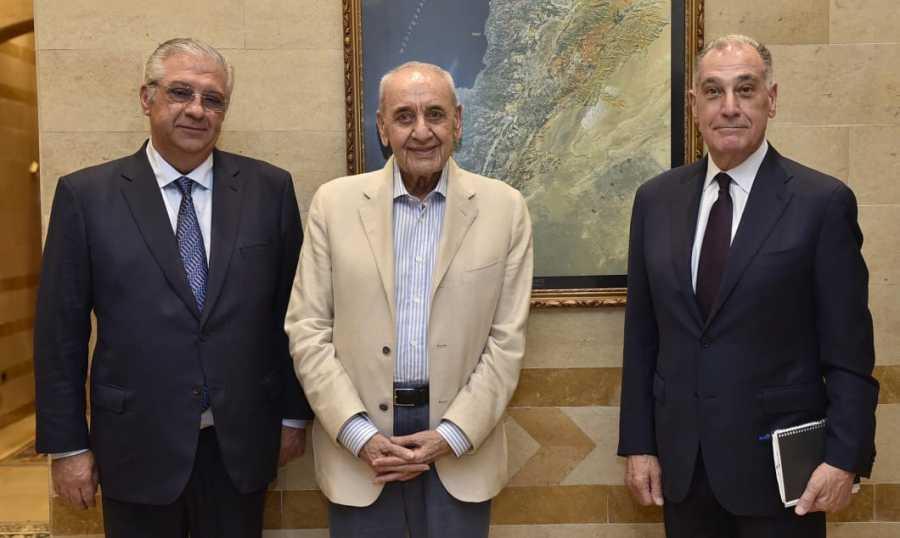 بري يلتقي وفد "مجموعة العمل الأميركية من أجل لبنان"
